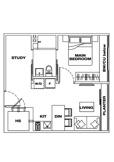The Lenox - Floor Plan