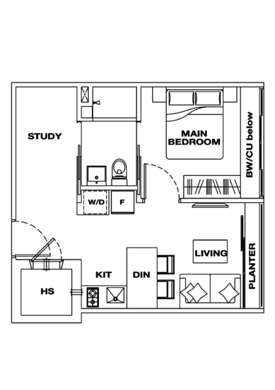 The Lenox - Floor Plan