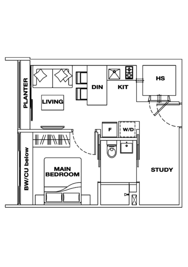 The Lenox - Floor Plan