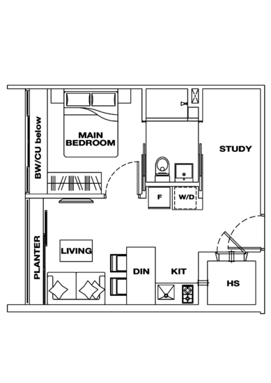 The Lenox - Floor Plan