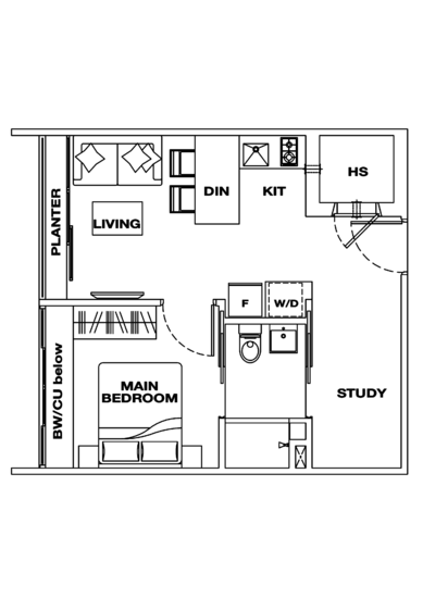 The Lenox - Floor Plan