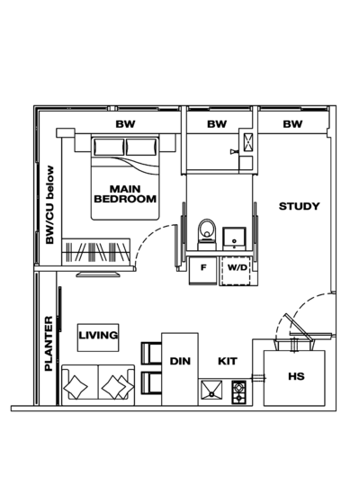 The Lenox - Floor Plan