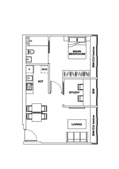 The Lenox - Floor Plan