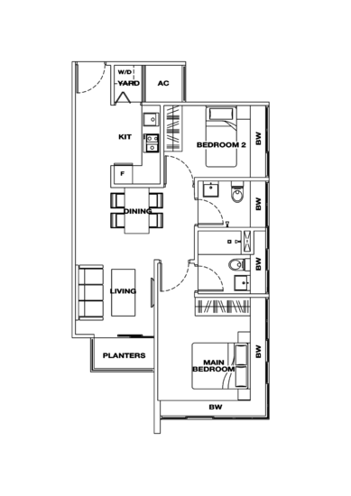 The Lenox - Floor Plan