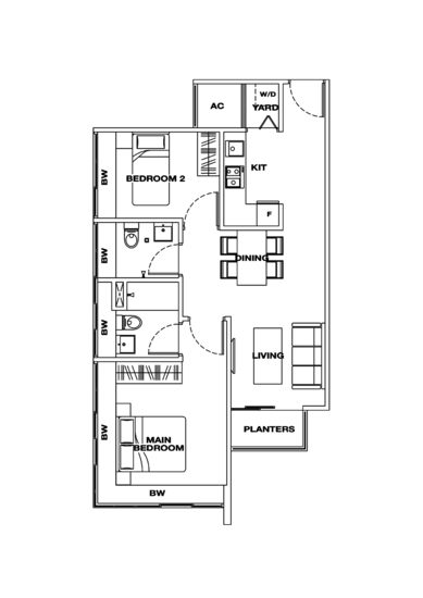 The Lenox - Floor Plan
