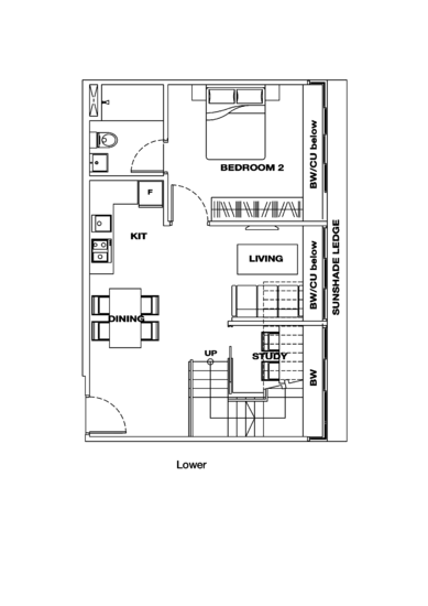 The Lenox - Floor Plan