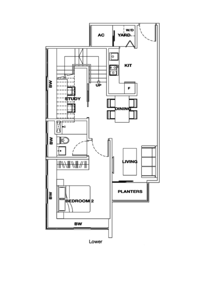 The Lenox - Floor Plan
