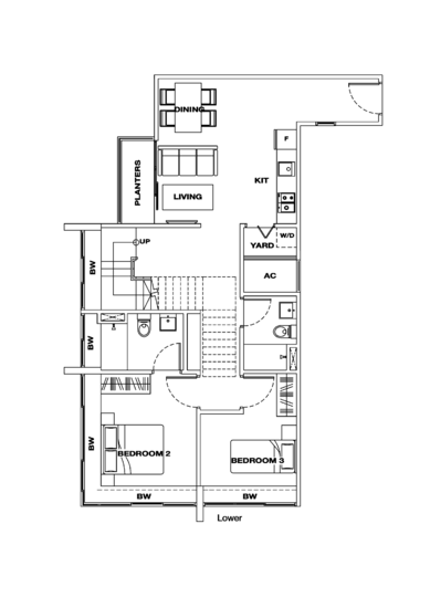 The Lenox - Floor Plan
