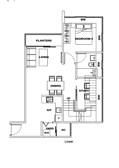 The Lenox - Floor Plan
