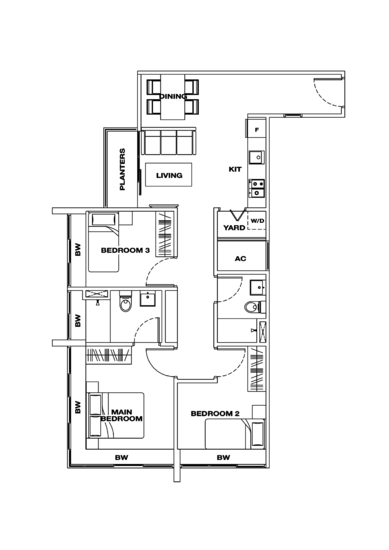 The Lenox - Floor Plan