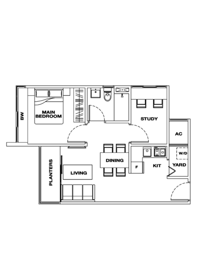 The Lenox - Floor Plan