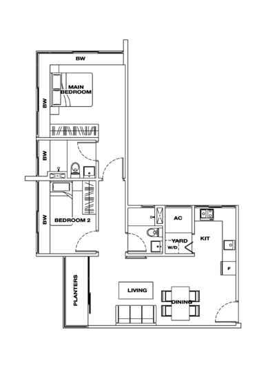 The Lenox - Floor Plan
