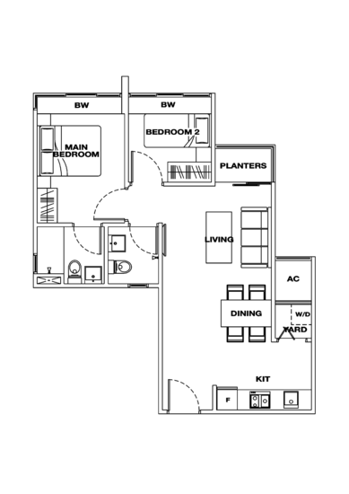 The Lenox - Floor Plan