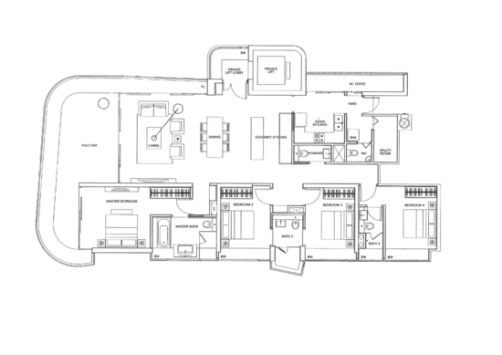 Trilight - Floor Plan