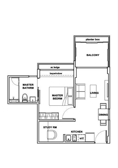 Suites @ Guillemard - Floor Plan