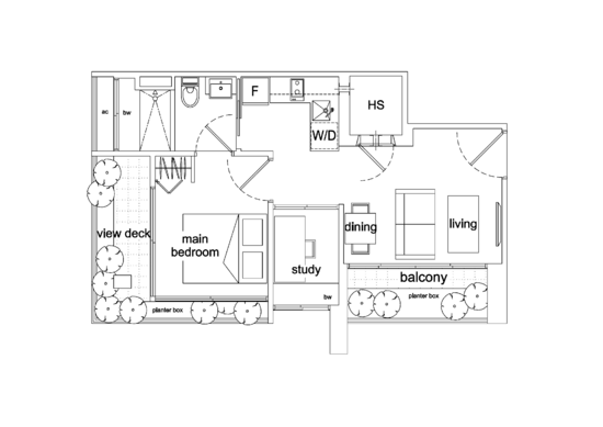The Tier - Floor Plan