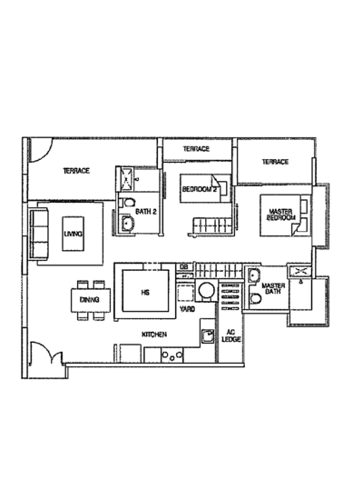 The Estuary @ Yishun - Floor Plan