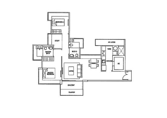 The Estuary @ Yishun - Floor Plan