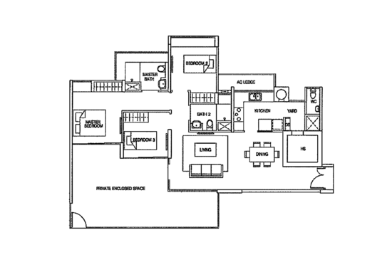 The Estuary @ Yishun - Floor Plan