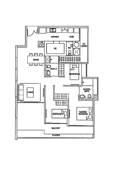 The Estuary @ Yishun - Floor Plan