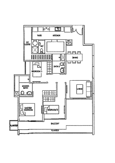 The Estuary @ Yishun - Floor Plan