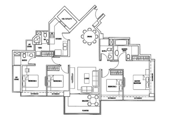 The Vision - Floor Plan