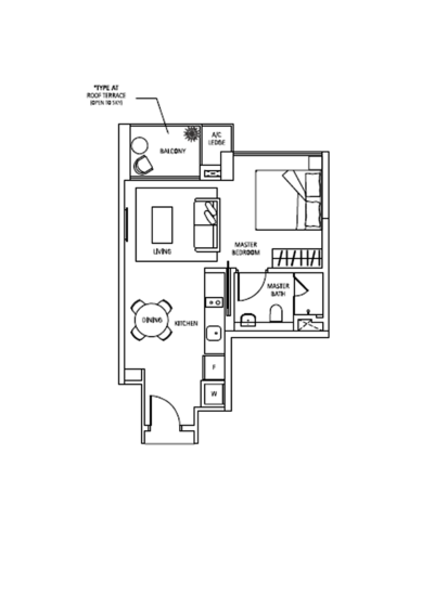 Waterbank at Dakota - Floor Plan