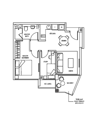 Waterbank at Dakota - Floor Plan