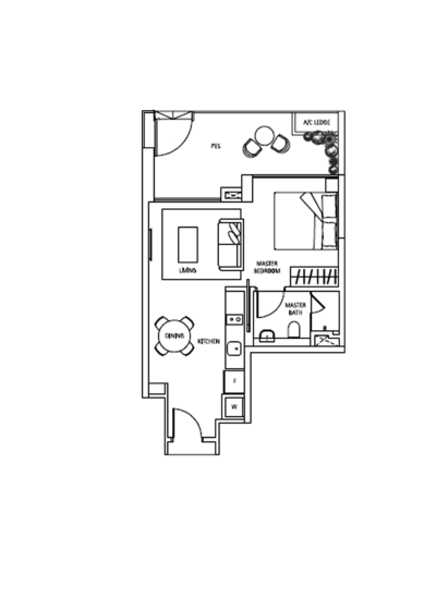 Waterbank at Dakota - Floor Plan