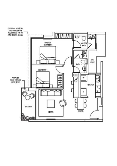 Waterbank at Dakota - Floor Plan