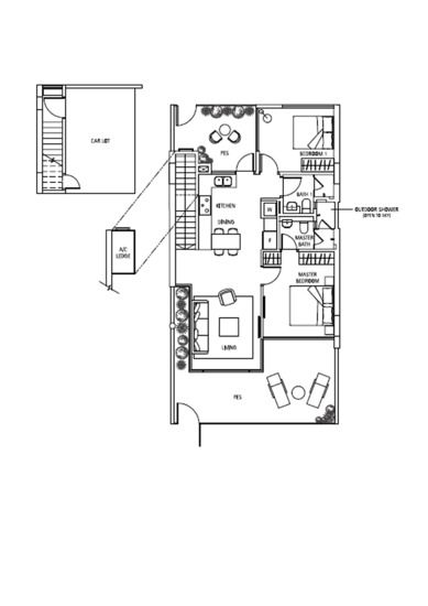 Waterbank at Dakota - Floor Plan
