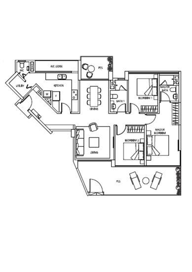 Waterbank at Dakota - Floor Plan