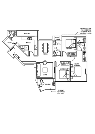 Waterbank at Dakota - Floor Plan
