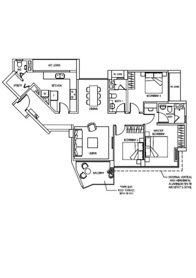 Waterbank at Dakota - Floor Plan