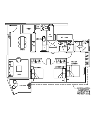 Waterbank at Dakota - Floor Plan