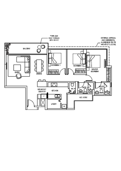 Waterbank at Dakota - Floor Plan