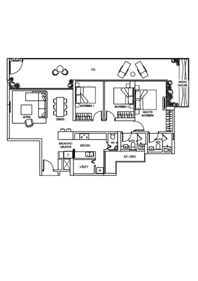 Waterbank at Dakota - Floor Plan