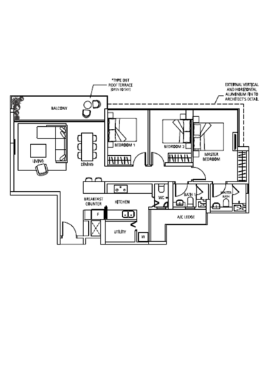 Waterbank at Dakota - Floor Plan