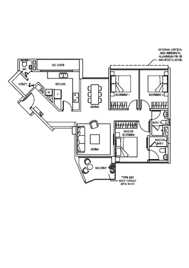 Waterbank at Dakota - Floor Plan