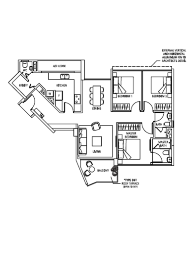 Waterbank at Dakota - Floor Plan