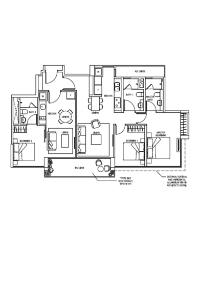Waterbank at Dakota - Floor Plan