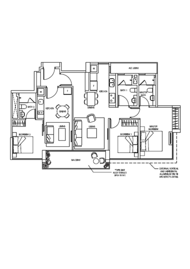 Waterbank at Dakota - Floor Plan