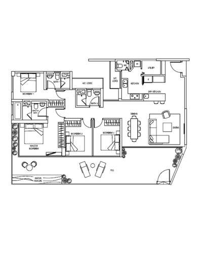 Waterbank at Dakota - Floor Plan