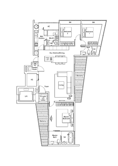 The Holland Collection - Floor Plan