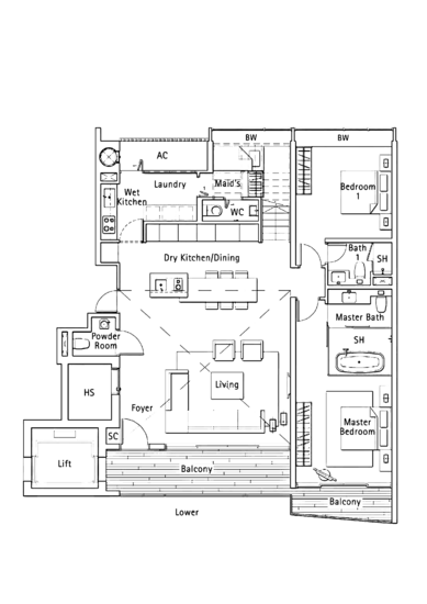 The Holland Collection - Floor Plan