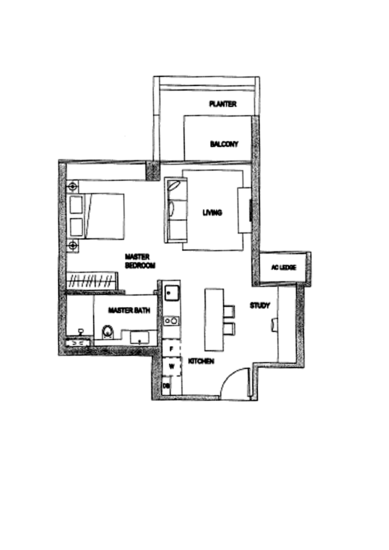 The Minton - Floor Plan