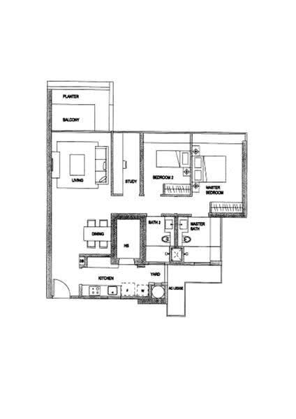 The Minton, 6A Hougang Street 11, Hougang / Punggol / Sengkang, 2 Bedrooms, 1,109 sqft, Condominium For Rent, by Priscilla Low, 500252823 - PropertyGuru.com.sg