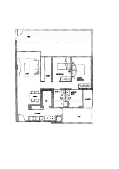 The Minton - Floor Plan