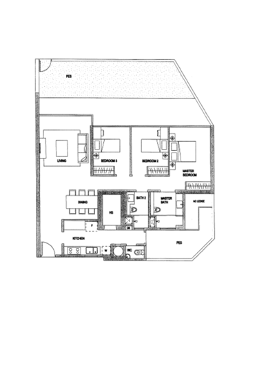 The Minton - Floor Plan