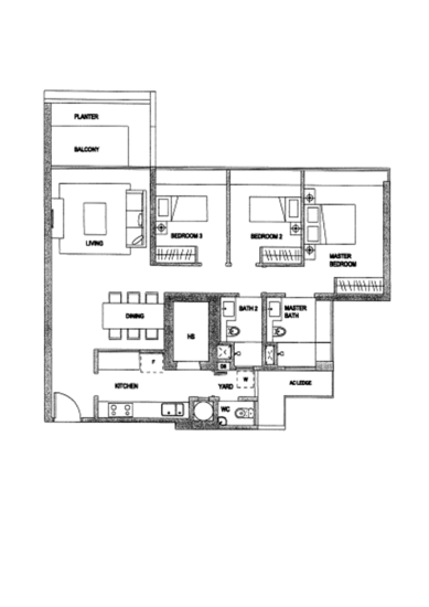 The Minton - Floor Plan